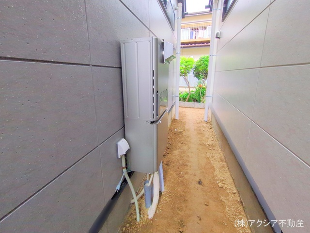 東京都府中市本町2丁目の新築戸建て外構写真 2025年5月1日撮影