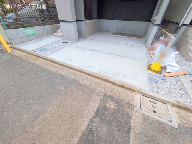 東京都府中市本町2丁目の新築戸建て完成写真 2025年5月25日撮影