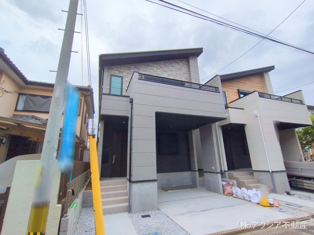 東京都府中市本町2丁目の新築戸建て完成写真 2025年5月25日撮影