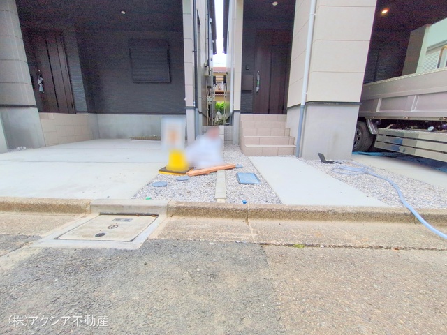 東京都府中市本町2丁目の新築戸建て完成写真 2025年5月25日撮影