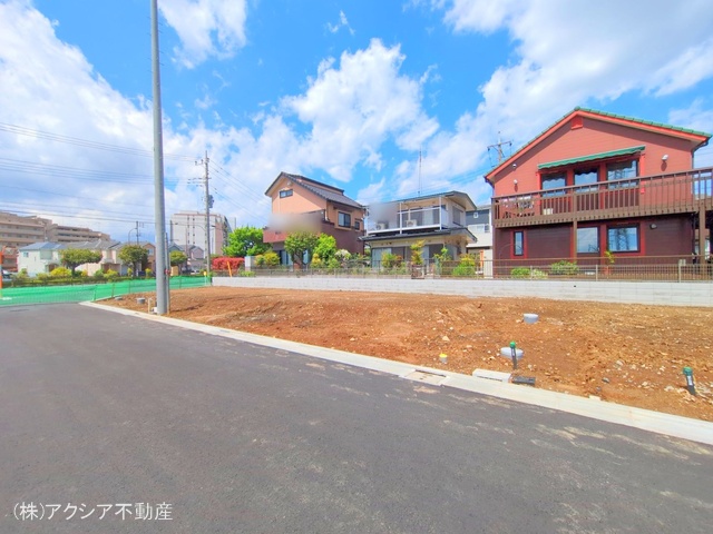 東京都府中市四谷4丁目の新築戸建て更地・土地写真 2025年4月28日撮影