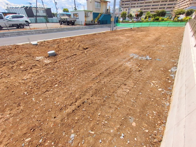 東京都府中市四谷4丁目の新築戸建て更地・土地写真 2025年4月28日撮影
