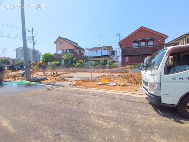 東京都府中市四谷4丁目の新築戸建て基礎写真 2025年5月19日撮影