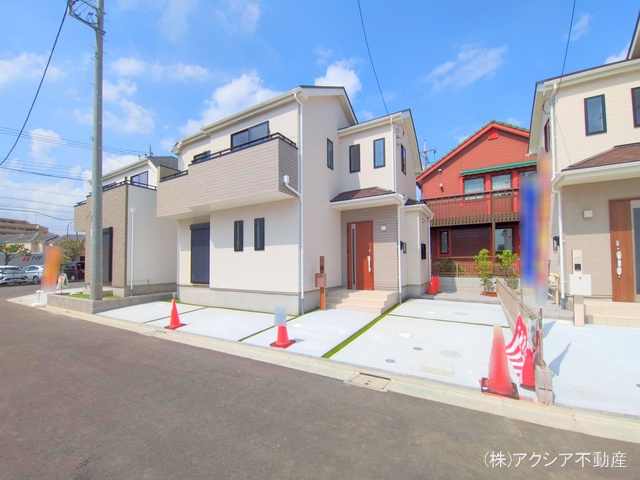 東京都府中市四谷4丁目の新築戸建て完成写真 2025年9月15日撮影