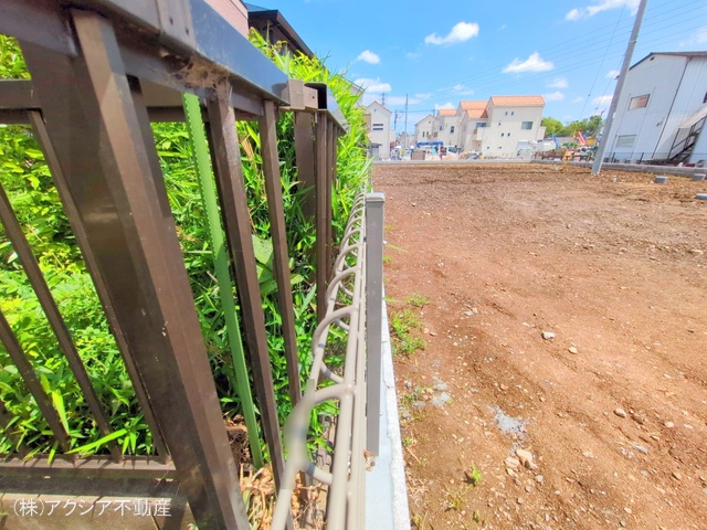 東京都府中市四谷4丁目の新築戸建て更地・土地写真 2025年4月28日撮影