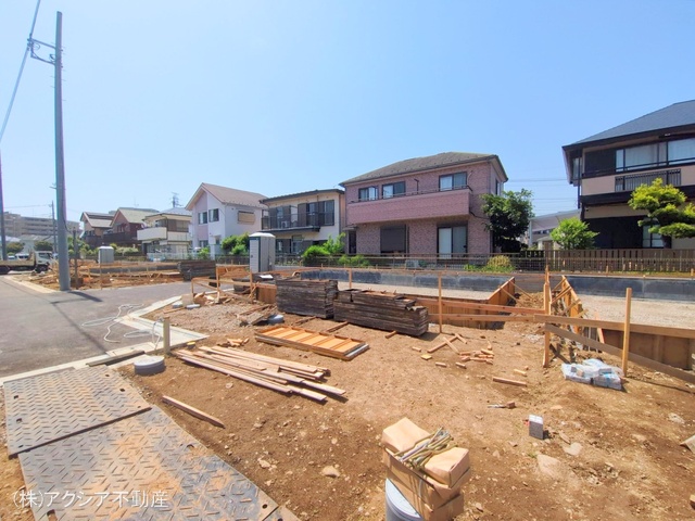 東京都府中市四谷4丁目の新築戸建て基礎写真 2025年5月19日撮影
