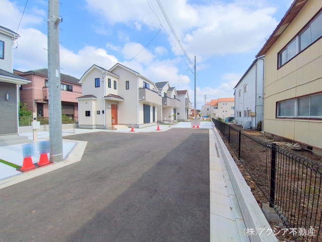 東京都府中市四谷4丁目の新築戸建て完成写真 2025年9月15日撮影