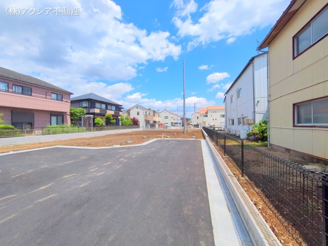 東京都府中市四谷4丁目の新築戸建て更地・土地写真 2025年4月28日撮影