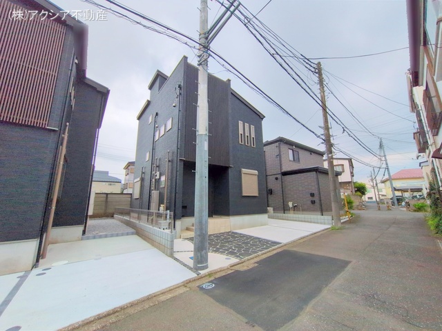 東京都府中市西府町5丁目の新築戸建て完成写真 2025年6月12日撮影