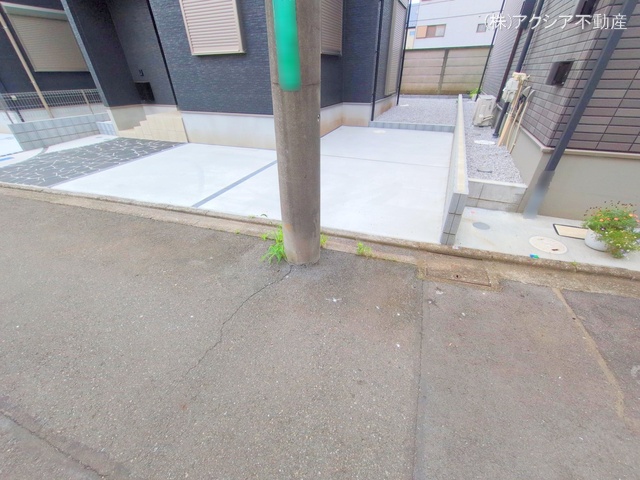 東京都府中市西府町5丁目の新築戸建て完成写真 2025年6月12日撮影
