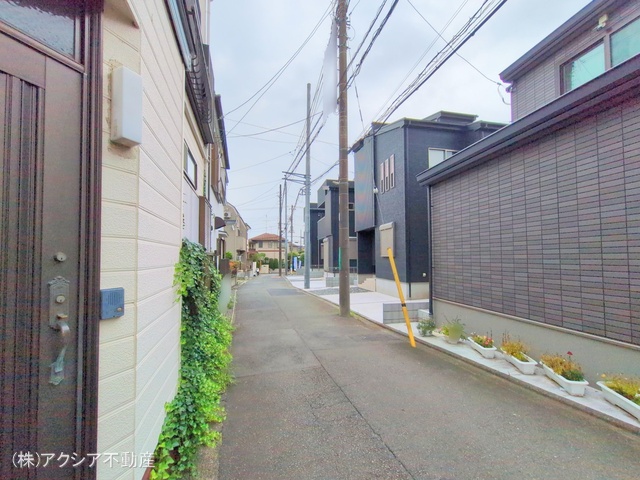 東京都府中市西府町5丁目の新築戸建て完成写真 2025年6月12日撮影