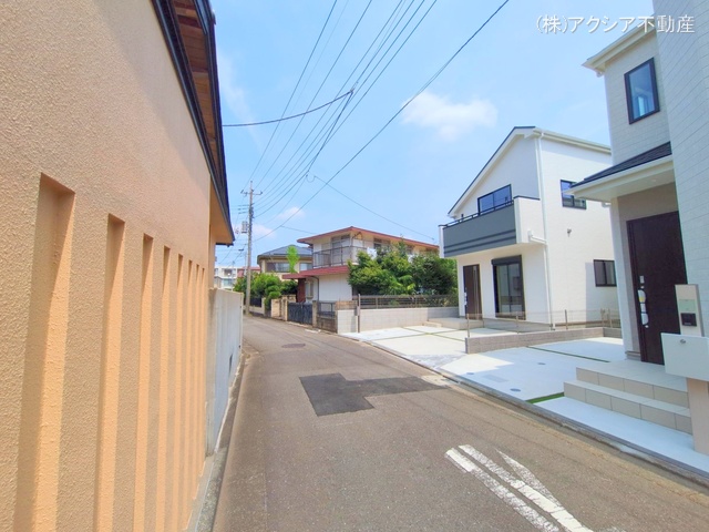 東京都府中市天神町１丁目の新築戸建て完成写真 2025年8月21日撮影