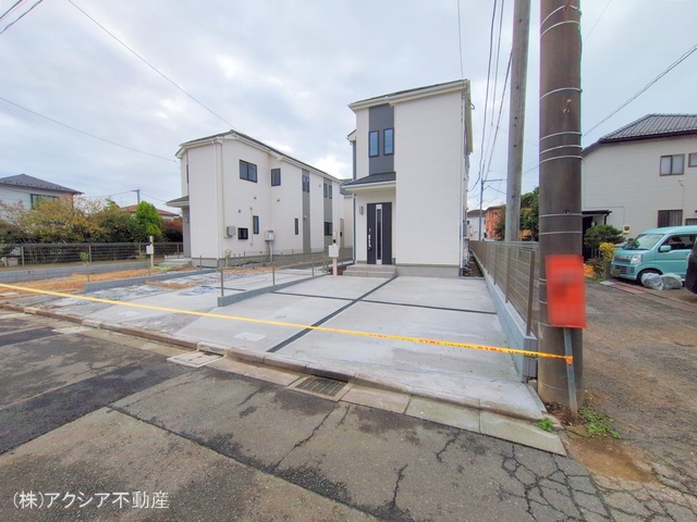 東京都府中市栄町２丁目の新築戸建て完成写真 2025年11月5日撮影