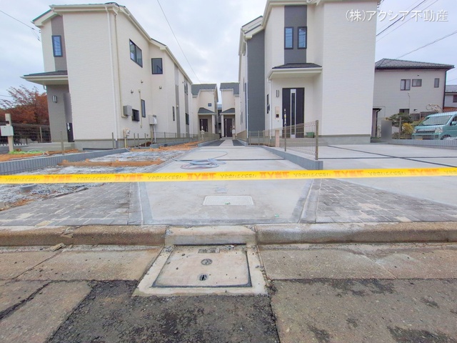 東京都府中市栄町２丁目の新築戸建て完成写真 2025年11月5日撮影