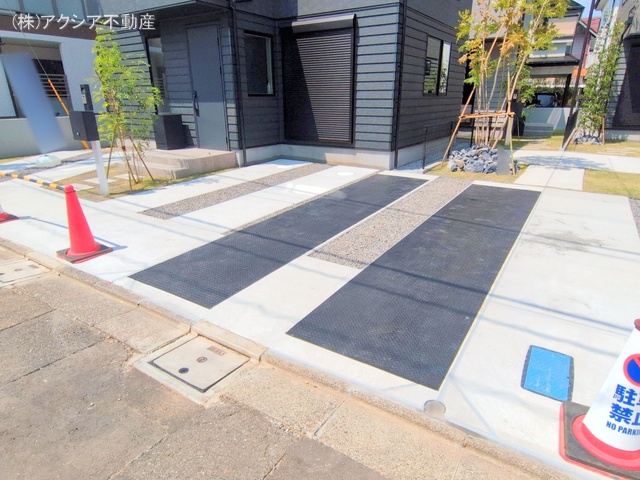 東京都府中市四谷1丁目の新築戸建て完成写真 2025年8月31日撮影