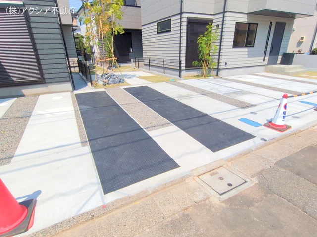 東京都府中市四谷1丁目の新築戸建て完成写真 2025年8月31日撮影
