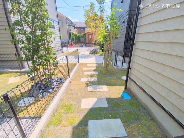東京都府中市四谷1丁目の新築戸建て完成写真 2025年8月31日撮影
