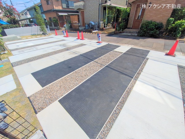 東京都府中市四谷1丁目の新築戸建て完成写真 2025年8月31日撮影