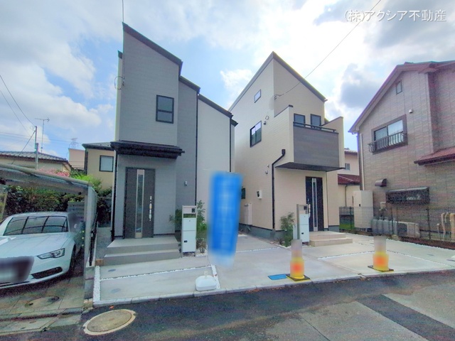 東京都府中市西府町5丁目の新築戸建て完成写真 2025年9月9日撮影