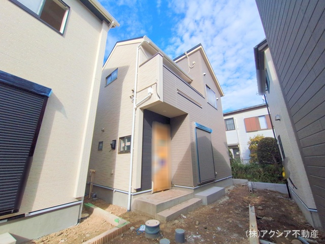 東京都府中市四谷４丁目-新築戸建ての外構写真