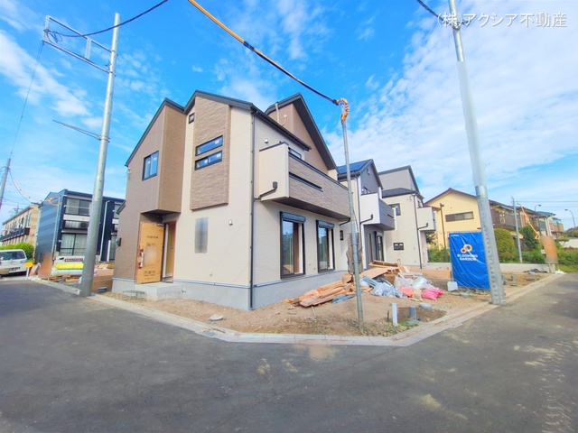 東京都府中市四谷４丁目-新築戸建ての外構写真