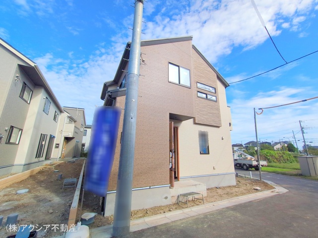 東京都府中市四谷4丁目の新築戸建て外構写真 2025年9月24日撮影