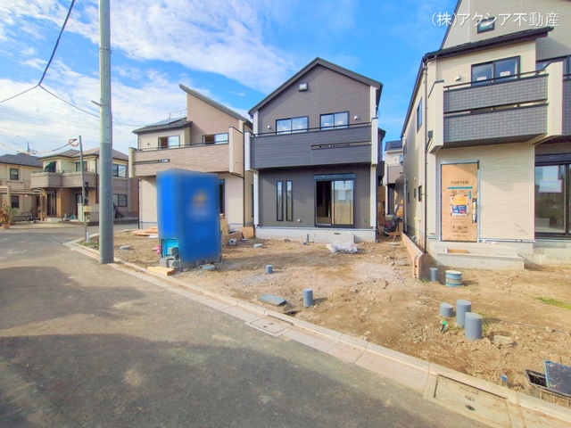 東京都府中市四谷４丁目-新築戸建ての外構写真