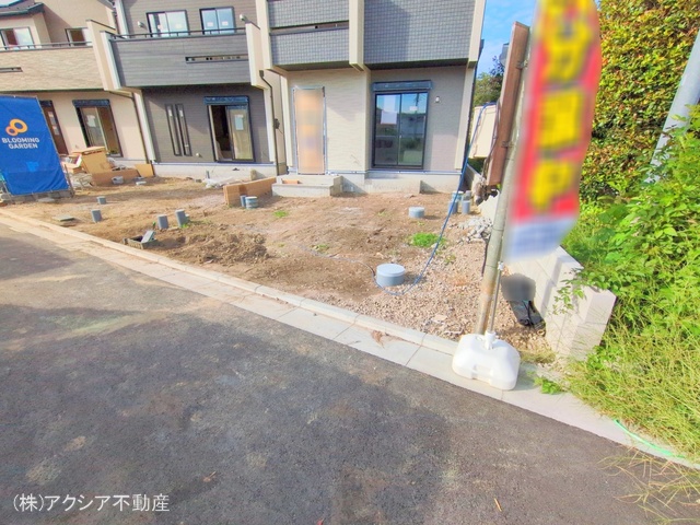 東京都府中市四谷4丁目の新築戸建て外構写真 2025年9月24日撮影
