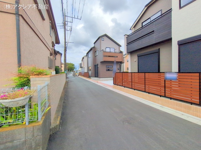 東京都府中市四谷4丁目の新築戸建て完成写真 2025年9月29日撮影