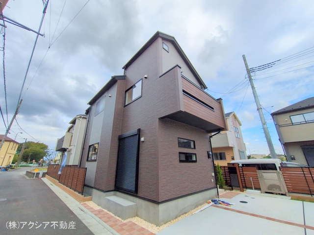 東京都府中市四谷4丁目の新築戸建て完成写真 2025年9月29日撮影