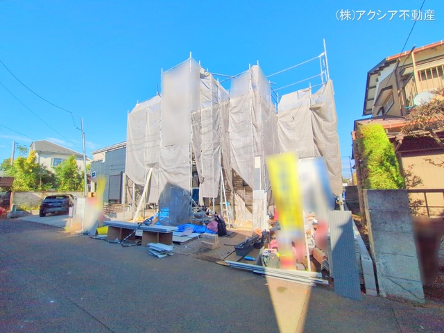 東京都府中市紅葉丘２丁目の新築戸建てシート写真 2025年11月13日撮影