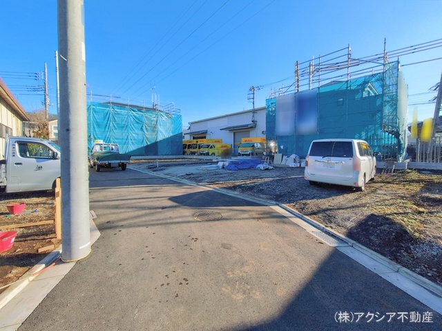 東京都府中市多磨町２丁目の新築戸建てシート写真 2026年1月7日撮影