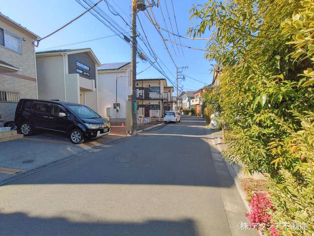 東京都府中市是政1丁目の新築戸建て外構写真 2026年2月5日撮影