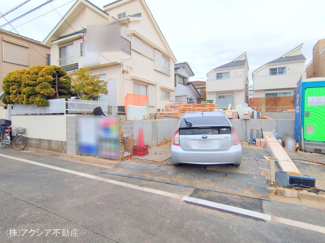 東京都府中市小柳町５丁目の新築戸建て上棟写真 2025年12月18日撮影