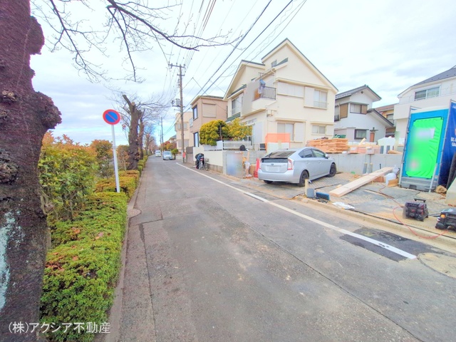 東京都府中市小柳町５丁目の新築戸建て上棟写真 2025年12月18日撮影