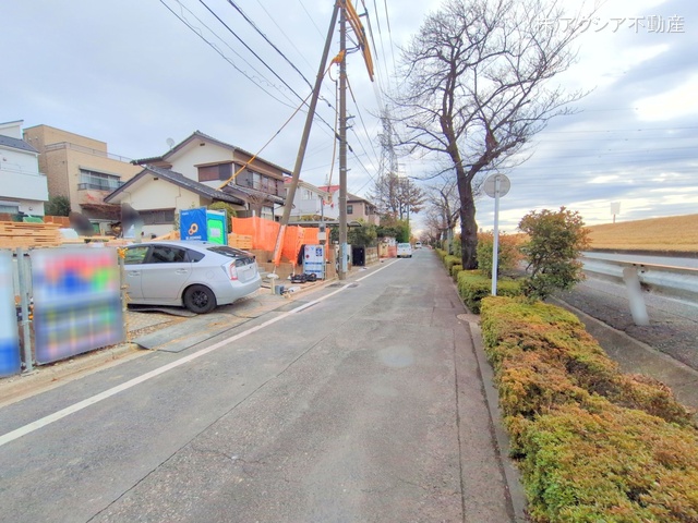 東京都府中市小柳町５丁目の新築戸建て上棟写真 2025年12月18日撮影