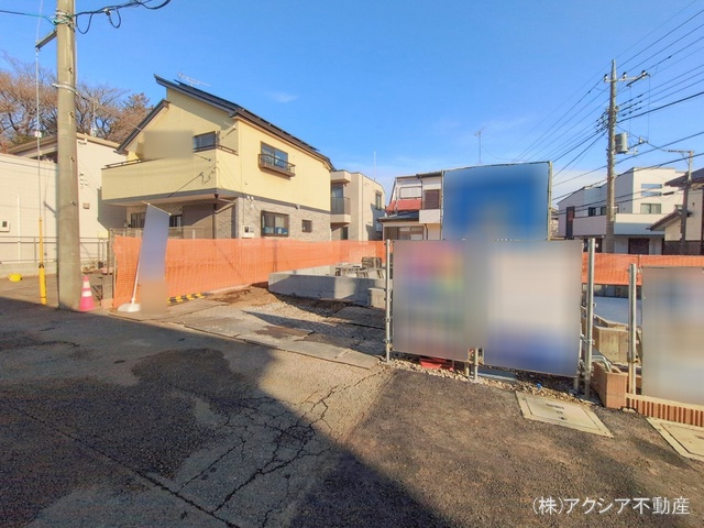 東京都府中市浅間町4丁目の新築戸建て基礎写真 2026年2月5日撮影