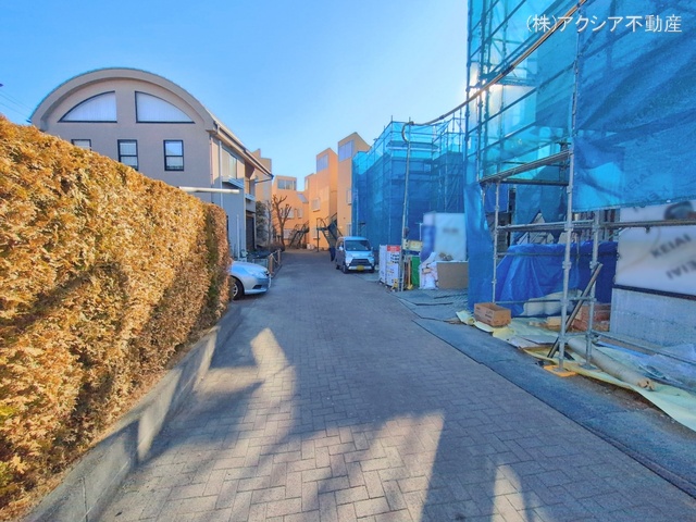 東京都府中市分梅町５丁目の新築戸建てシート写真 2026年1月21日撮影