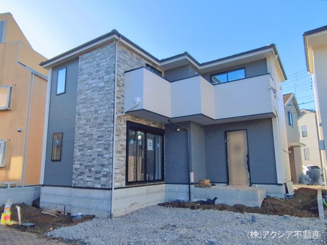 東京都府中市分梅町５丁目の新築戸建て外構写真 2026年2月18日撮影