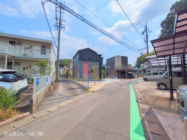 愛知県豊田市平和町３丁目の新築戸建て完成写真 2025年7月30日撮影