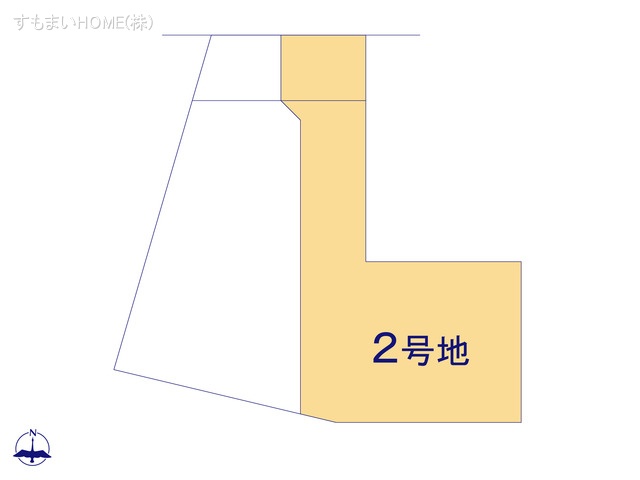 愛知県豊田市新生町１丁目の土地全体区画図 ※図面と異なる場合は現況を優先