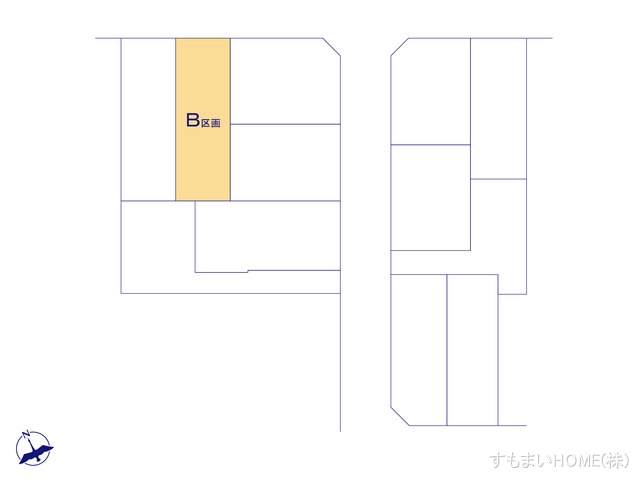 愛知県安城市美園町１丁目の土地全体区画図 ※図面と異なる場合は現況を優先