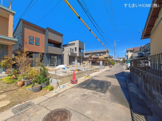 愛知県豊田市高岡本町南の新築戸建て外構写真 2026年3月26日撮影