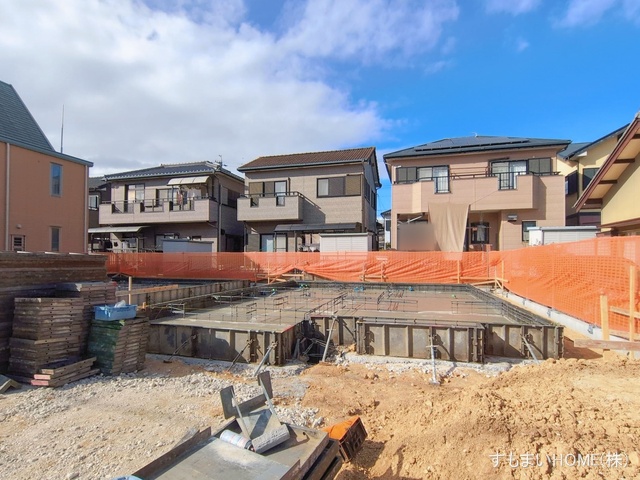 愛知県豊田市高岡本町南の新築戸建て基礎写真 2026年1月7日撮影
