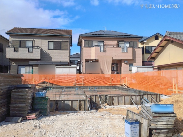 愛知県豊田市高岡本町南の新築戸建て基礎写真 2026年1月7日撮影