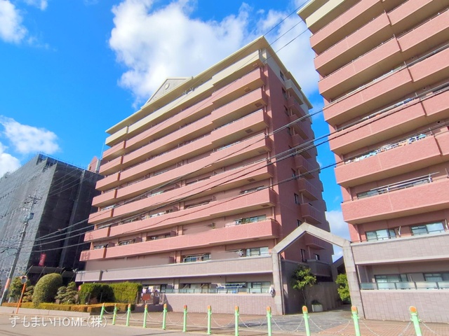 愛知県豊田市柿本町2丁目のマンション『オーケーズ豊田西ラ・ヴィル壱番館』外観写真 2025年12月14日撮影