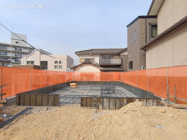 愛知県豊田市山之手９丁目の新築戸建て基礎写真 2026年1月14日撮影