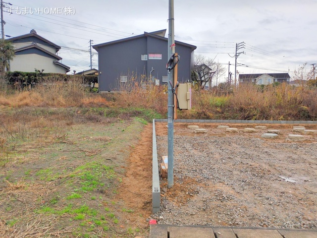 愛知県豊田市堤町宮畔の新築戸建て更地・土地写真 2025年12月23日撮影