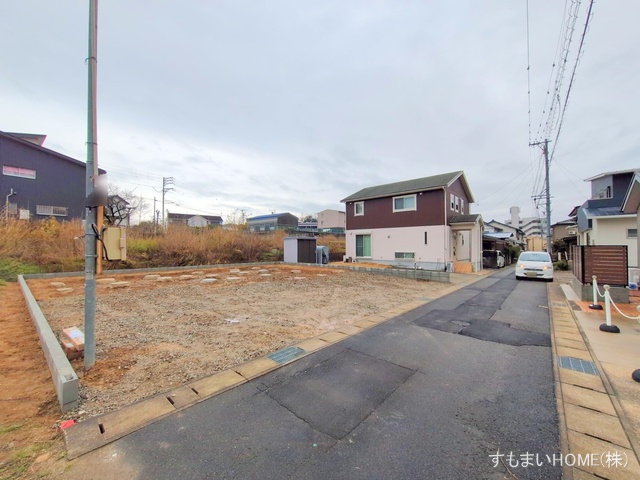 愛知県豊田市堤町宮畔の新築戸建て更地・土地写真 2025年12月23日撮影