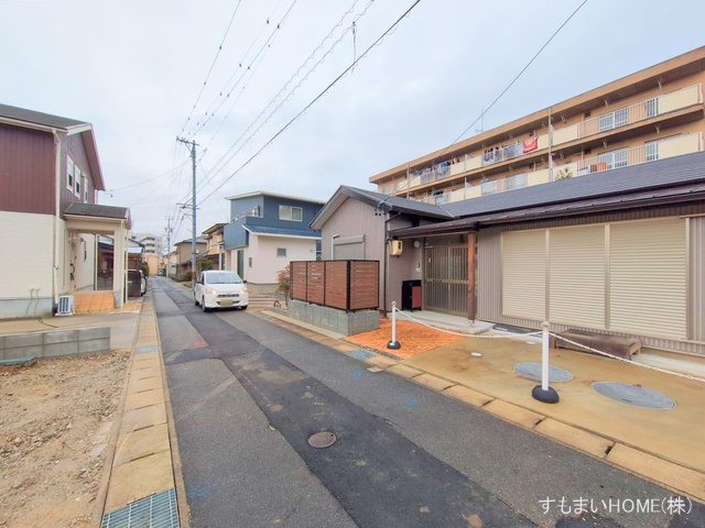 愛知県豊田市堤町宮畔の新築戸建て更地・土地写真 2025年12月23日撮影